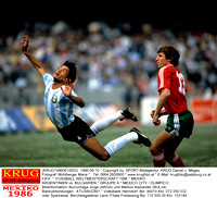 1986-06-10 * FIFA WM * Argentinien-Bulgarien